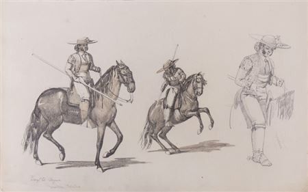 Estudios para el Picador Trigo