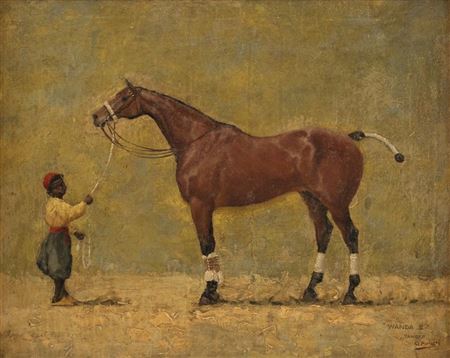 Sample artwork by Andres Parlade (1859 - 1933), known for painting - View similar artists and auction records
