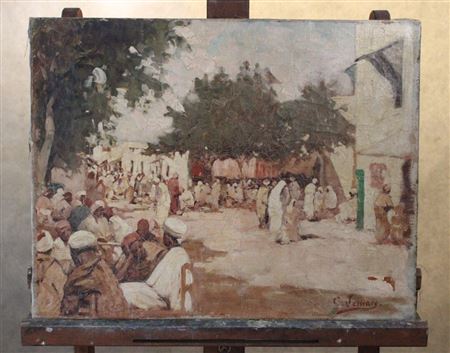 Oriental scene