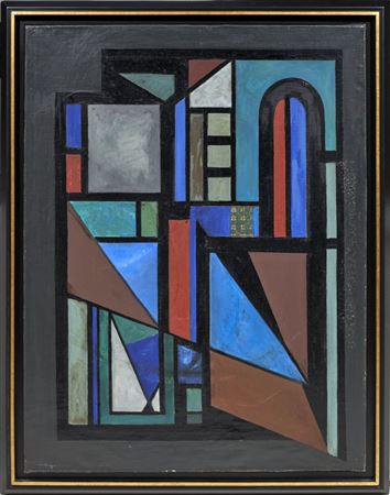 Stained glass window, 1940
