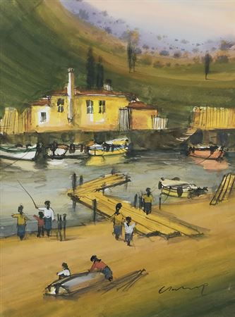 Peysage by Vahap Demirbas - Auction record, sale price, and art valuation. Compare with similar artists and explore comparable artworks.