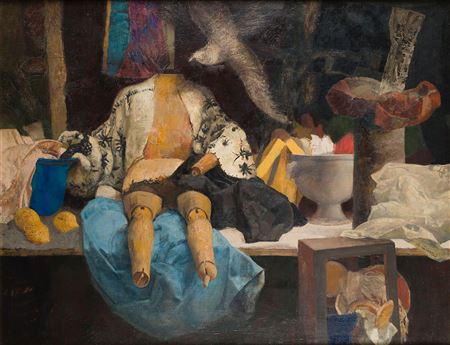 "Still life of the mannequin"