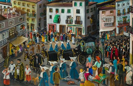 "Funeral procession", 1962
