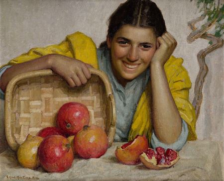 "Giggling girl" by Rafael Martinez Diaz - Auction record, sale price, and art valuation. Compare with similar artists and explore comparable artworks.