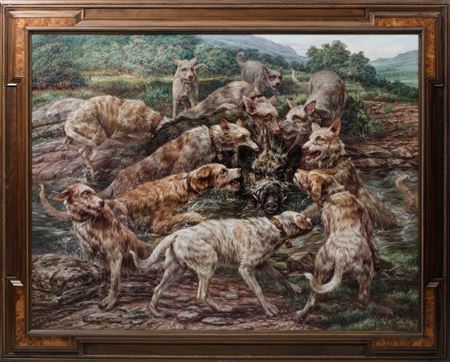 Grip by Léon Frias - Auction record, sale price, and art valuation. Compare with similar artists and explore comparable artworks.