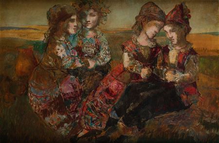 "Scene in the field" by Xaime Quessada Port - Auction record, sale price, and art valuation. Compare with similar artists and explore comparable artworks.
