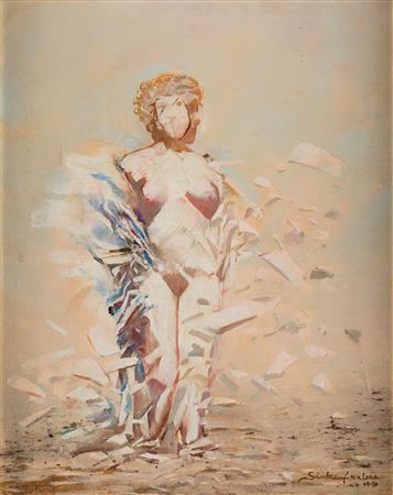 "Nude" by Maria Antonia Sanchez Escalona - Auction record, sale price, and art valuation. Compare with similar artists and explore comparable artworks.