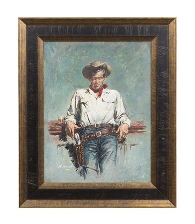 "The Name's Buchanan" by Lu Kimmel - Auction record, sale price, and art valuation. Compare with similar artists and explore comparable artworks.