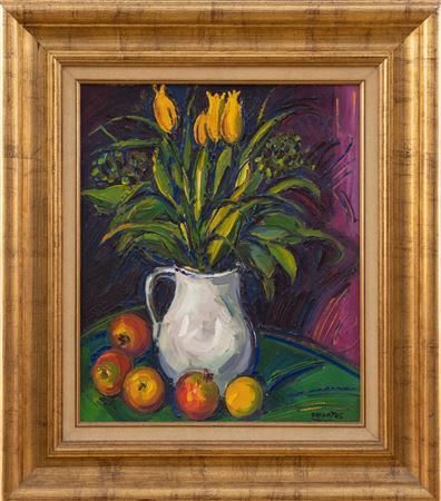 Sample artwork by Jesus Montes Iribarren (Born 1940), known for landscape painting - View similar artists and auction records