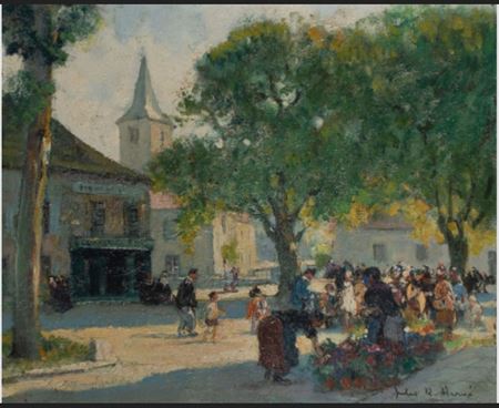 Market Square, Paris 14th arrondissement