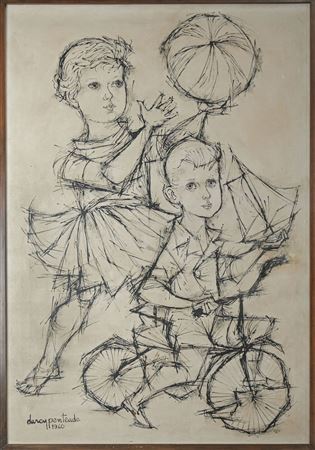 Children's games by Darcy Penteado - Auction record, sale price, and art valuation. Compare with similar artists and explore comparable artworks.