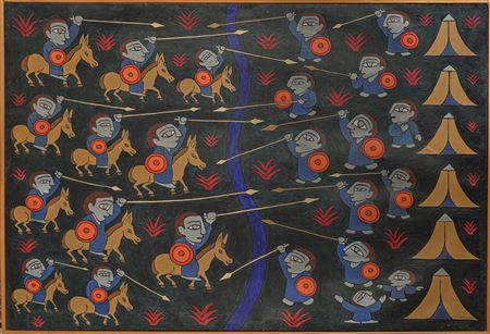 Battle scene