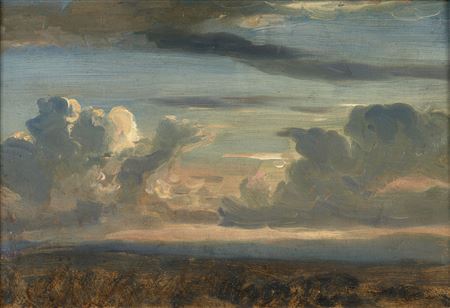 Study of the sky at sunset