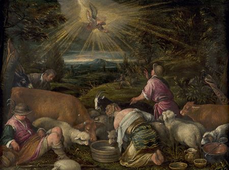 Annunciation to the shepherds