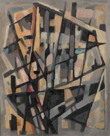 Summer evening in the Baie de Somme - 1947 by Alfred Manessier - Auction record, sale price, and art valuation. Compare with similar artists and explore comparable artworks.
