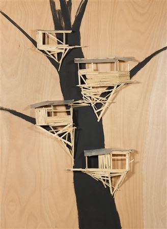 Sample artwork by Tadashi Kawamata (Born 1953), known for sculpture - View similar artists and auction records