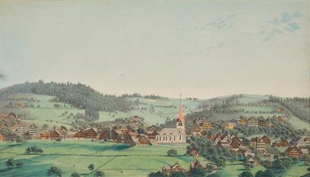 Sample artwork by Johann Ulrich Fitzi (1798 - 1855), known for painting - View similar artists and auction records