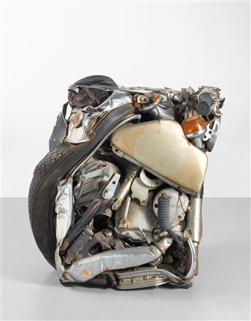 Compressed motorcycle