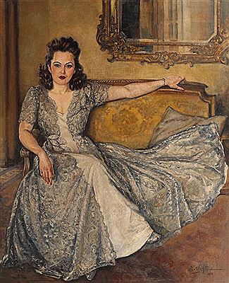 Portrait of Margareta Sterian [1946]
