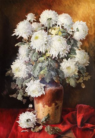 Sample artwork by Elena Muller-Stancescu, known for painting - View similar artists and auction records