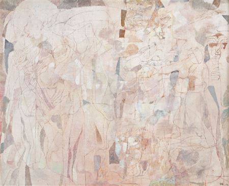Mirror [1974] by Octav Grigorescu - Auction record, sale price, and art valuation. Compare with similar artists and explore comparable artworks.