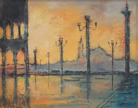Sunset in Venice