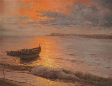 Ships at Dusk [1908-1912]