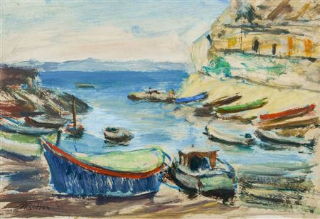 Sample artwork by Marcelle Botton (1900 - 1982), known for painting - View similar artists and auction records