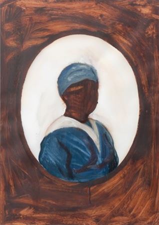 Woman in blue, from the Head on Collar series by Johannes Phokela - Auction record, sale price, and art valuation. Compare with similar artists and explore comparable artworks.