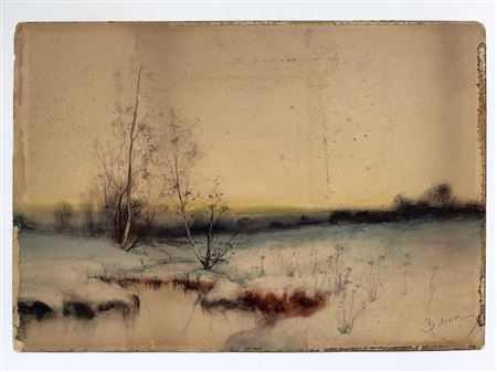 Early spring landscape