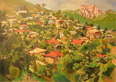 Armenian landscape by Tatyana Sergeevna Anisimova - Auction record, sale price, and art valuation. Compare with similar artists and explore comparable artworks.