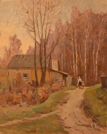 Landscape by Evgeniy Vsevolodovych Volobuev - Auction record, sale price, and art valuation. Compare with similar artists and explore comparable artworks.