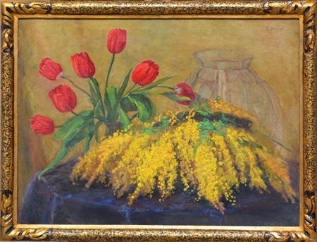 Still Life by Boris Issakovitch Egis - Auction record, sale price, and art valuation. Compare with similar artists and explore comparable artworks.