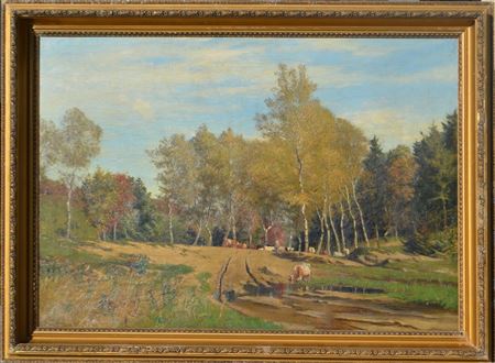 Landscape with Cows