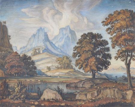 Landscape in the Crimea, 1924