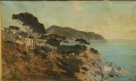 Mediterranean Coastal Scene