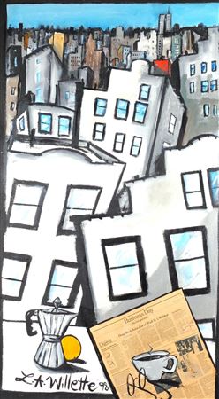 Still life / cityscape, 1998