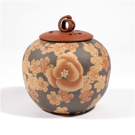 Mumyoi Neriage round incense burner