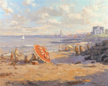 Beach scene