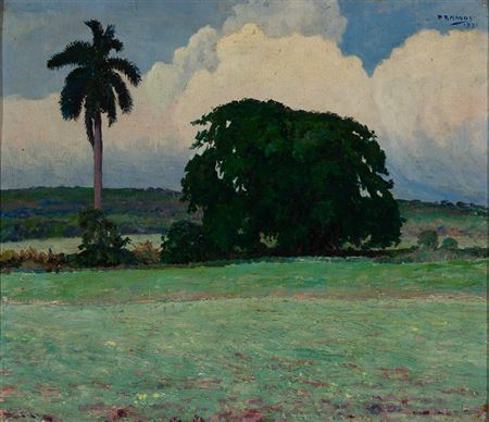"Landscape From the Isle of Pines II" 1921