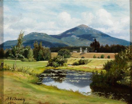 View of Jackson NH and Mt. Kearsarge, 1876