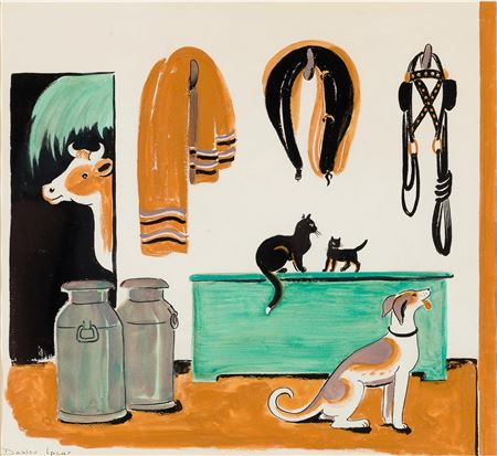 "Tack Room" 1950