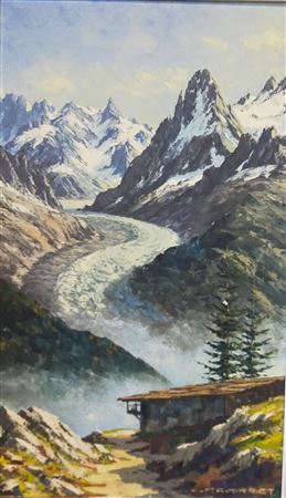 La mer de Glace, les grandes Jorasses
