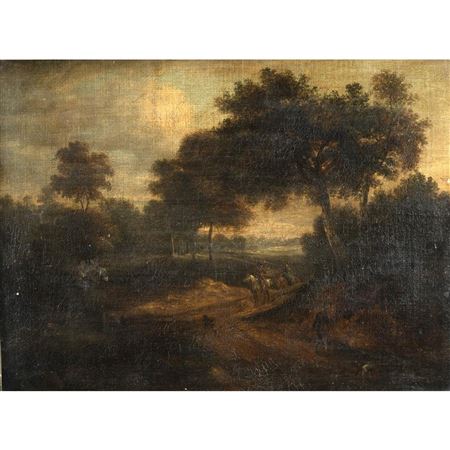 Landscape with Travelers