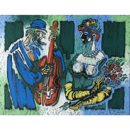 Musician and Woman