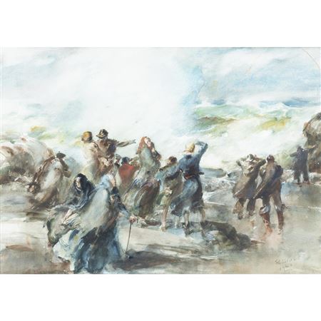 Figures by the Shore 1940