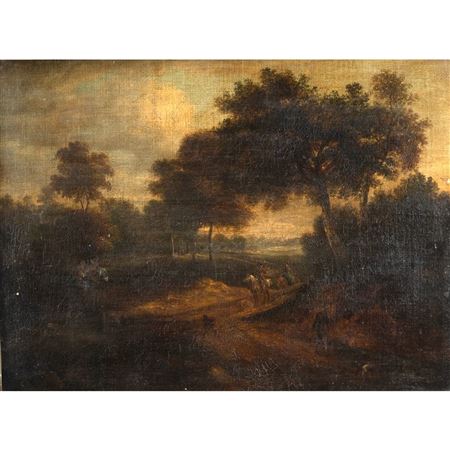 Landscape with Travelers
