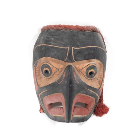 PACIFIC NORTHWEST KWAKIUTL WOOD MASK