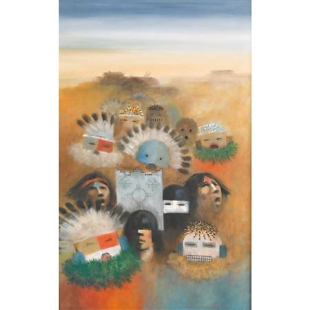 "Coming of the Kachina God's"