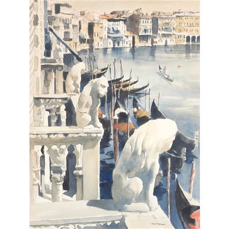 View of the Venice Lagoon